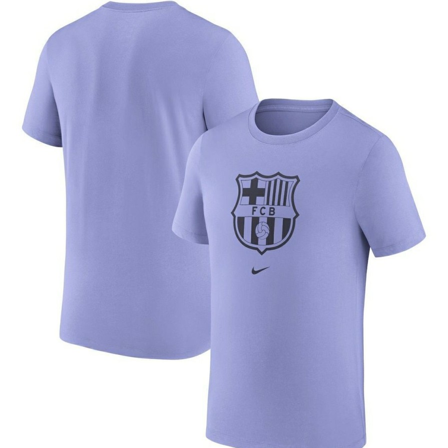 Men'S Clothing * | Best Reviews Of Men'S Nike Barcelona Evergreen Crest T-Shirt Purple