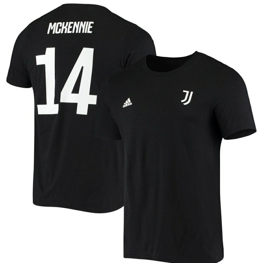 Men'S Clothing * | Hot Sale Men'S Adidas Weston Mckennie Juventus Amplifier Name & Number T-Shirt Black