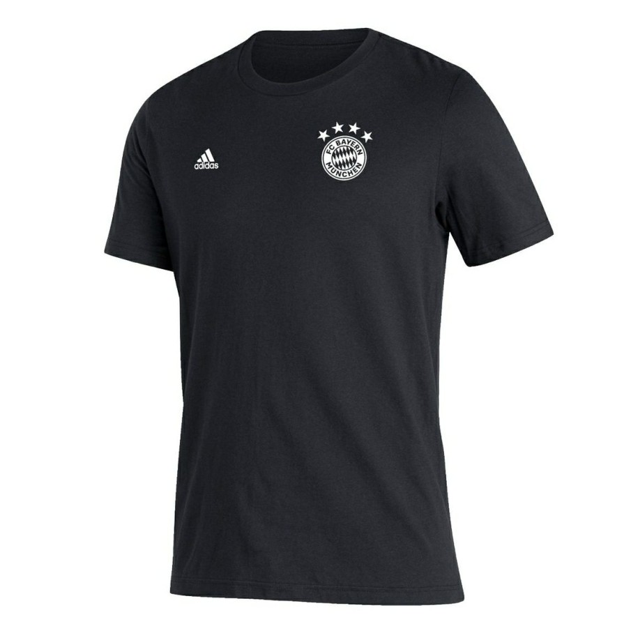 Men'S Clothing * | Best Reviews Of Men'S Adidas Alphonso Davies Black Bayern Munich Amplifier Name & Number T-Shirt