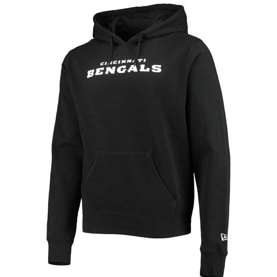 Men'S Clothing * | Buy Men'S New Era Cincinnati Bengals Local Pack Pullover Hoodie Black