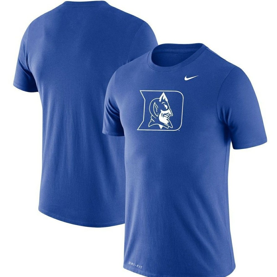 Men'S Clothing * | Best Reviews Of Men'S Nike Duke Blue Devils School Logo Legend Performance T-Shirt Royal