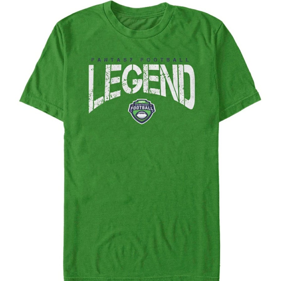 Men'S Clothing * | Wholesale Mad Engine Mens Espn Fantasy Football Legend T-Shirt Kelly