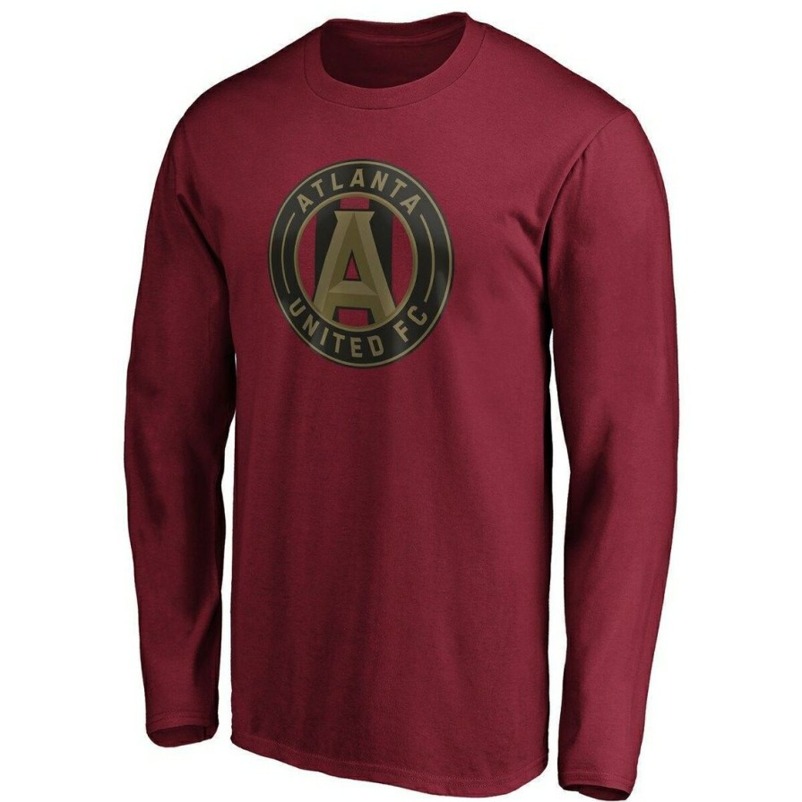 Men'S Clothing * | Wholesale Men'S Fanatics Branded Josef Martinez Atlanta United Fc Playmaker Name & Number Long Sleeve T-Shirt Red