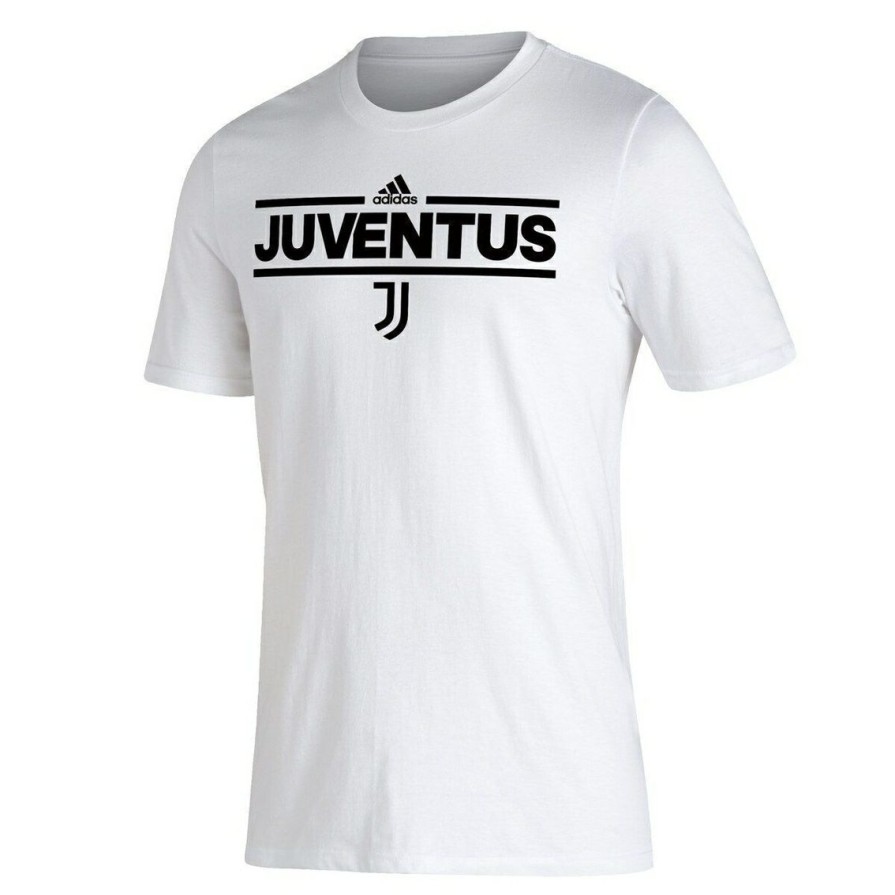 Men'S Clothing * | Outlet Men'S Adidas Juventus Lockup T-Shirt White