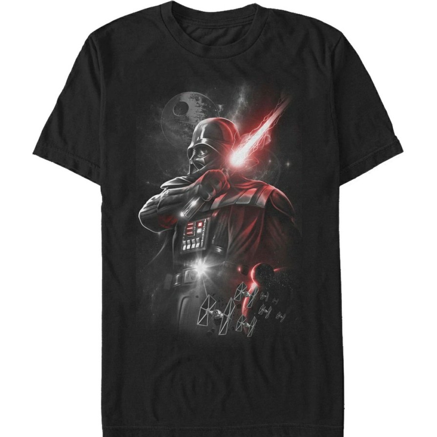 Men'S Clothing * | Coupon Mad Engine Mens Star Wars Dark Lord T-Shirt Black