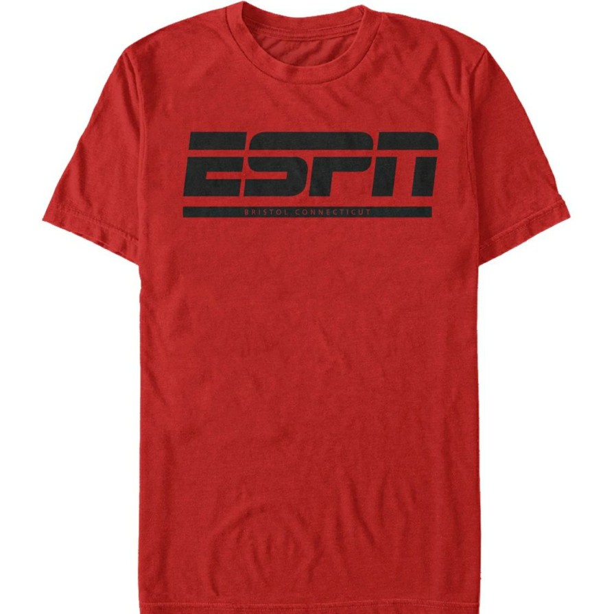 Men'S Clothing * | Brand New Mad Engine Mens Espn Espn Bristol T-Shirt Red