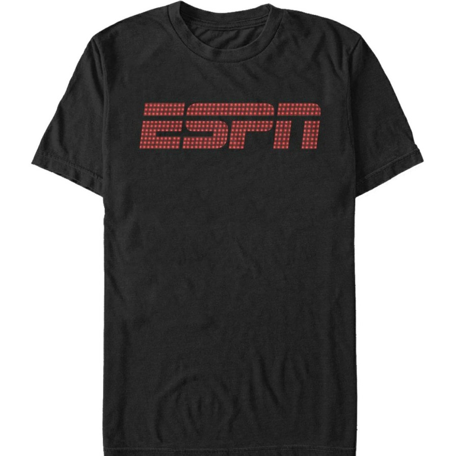 Men'S Clothing * | Brand New Mad Engine Mens Espn Espn Lights T-Shirt Black