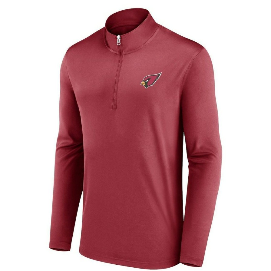 Men'S Clothing * | New Men'S Fanatics Branded Arizona S Underdog Quarter-Zip Jacket Cardinal