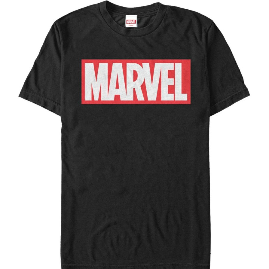 Men'S Clothing * | Flash Sale Mad Engine Mens Marvel Marvel Brick T-Shirt Black