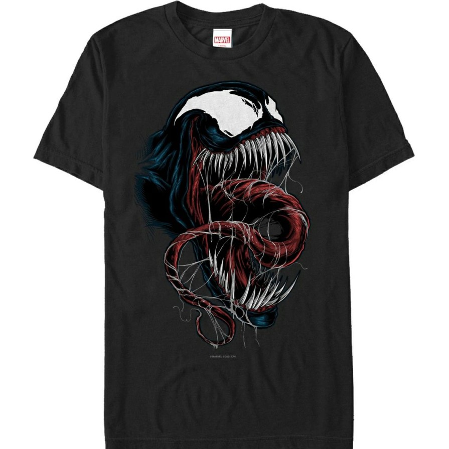 Men'S Clothing * | Wholesale Mad Engine Mens Marvel Venom T-Shirt Black