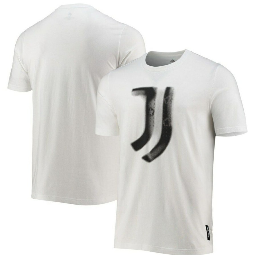 Men'S Clothing * | Flash Sale Men'S Adidas Juventus Club Crest T-Shirt White