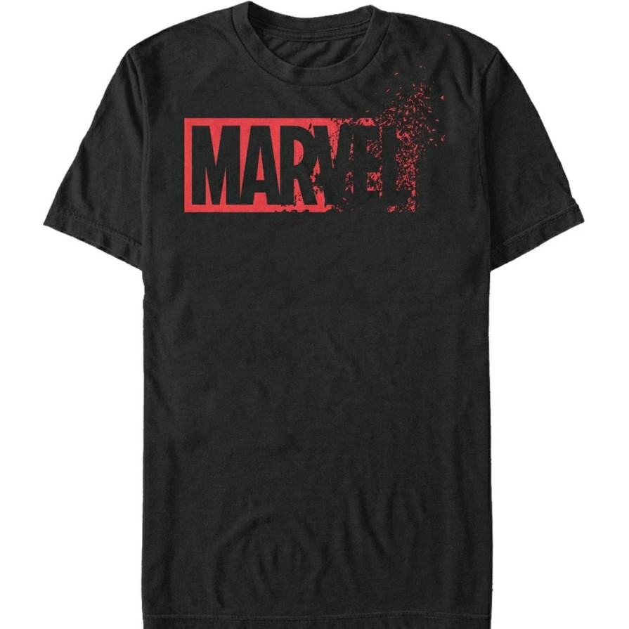 Men'S Clothing * | Outlet Mad Engine Mens Marvel Dust Marvel T-Shirt Black