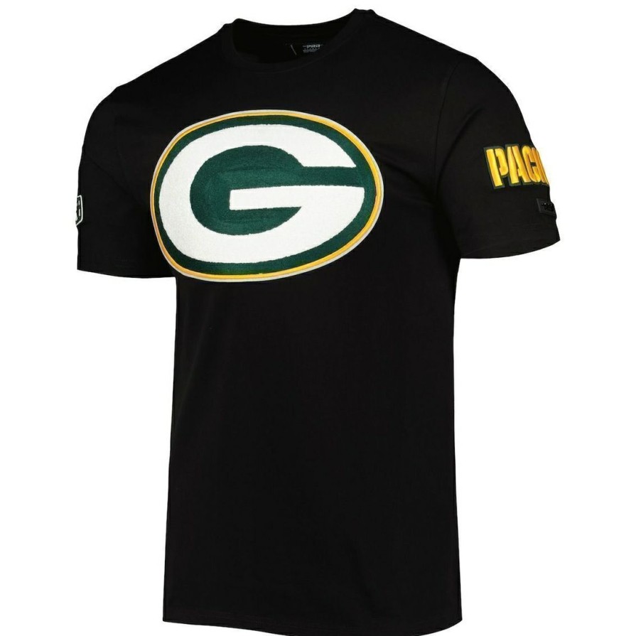 Men'S Clothing * | Cheap Men'S Pro Standard Green Bay Packers Mash Up T-Shirt Black