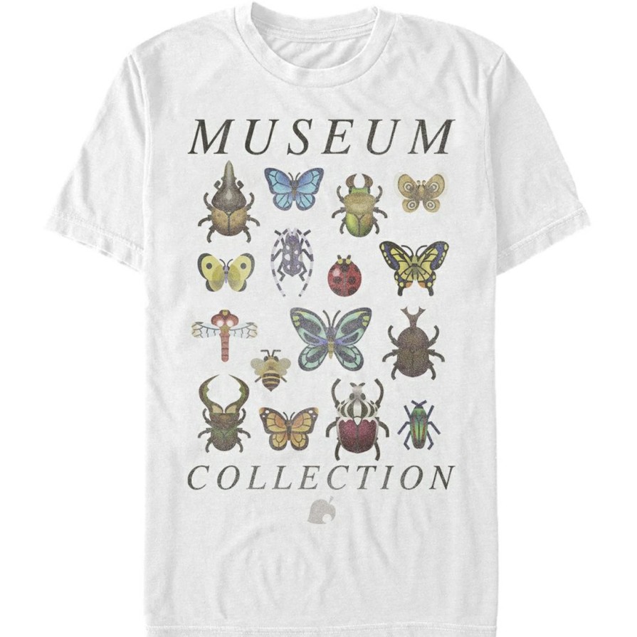 Men'S Clothing * | Best Deal Mad Engine Mens Nintendo Bug Collection T-Shirt White